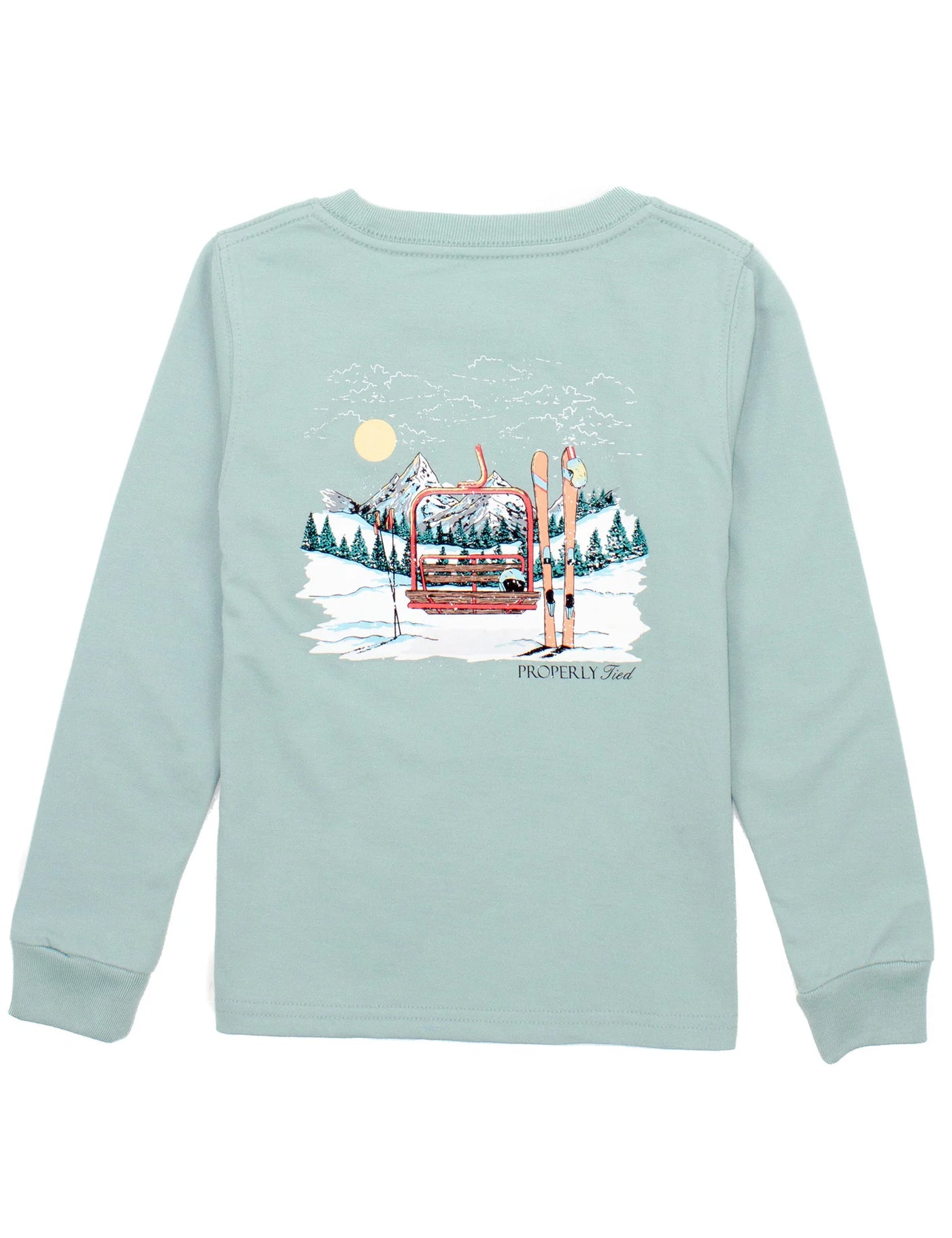 Properly Tied L/S Ski Lift Shirt