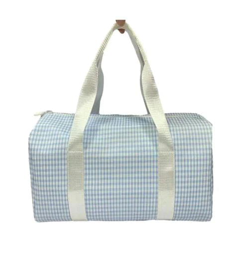 TRVL Mini Packer  Gingham Sky