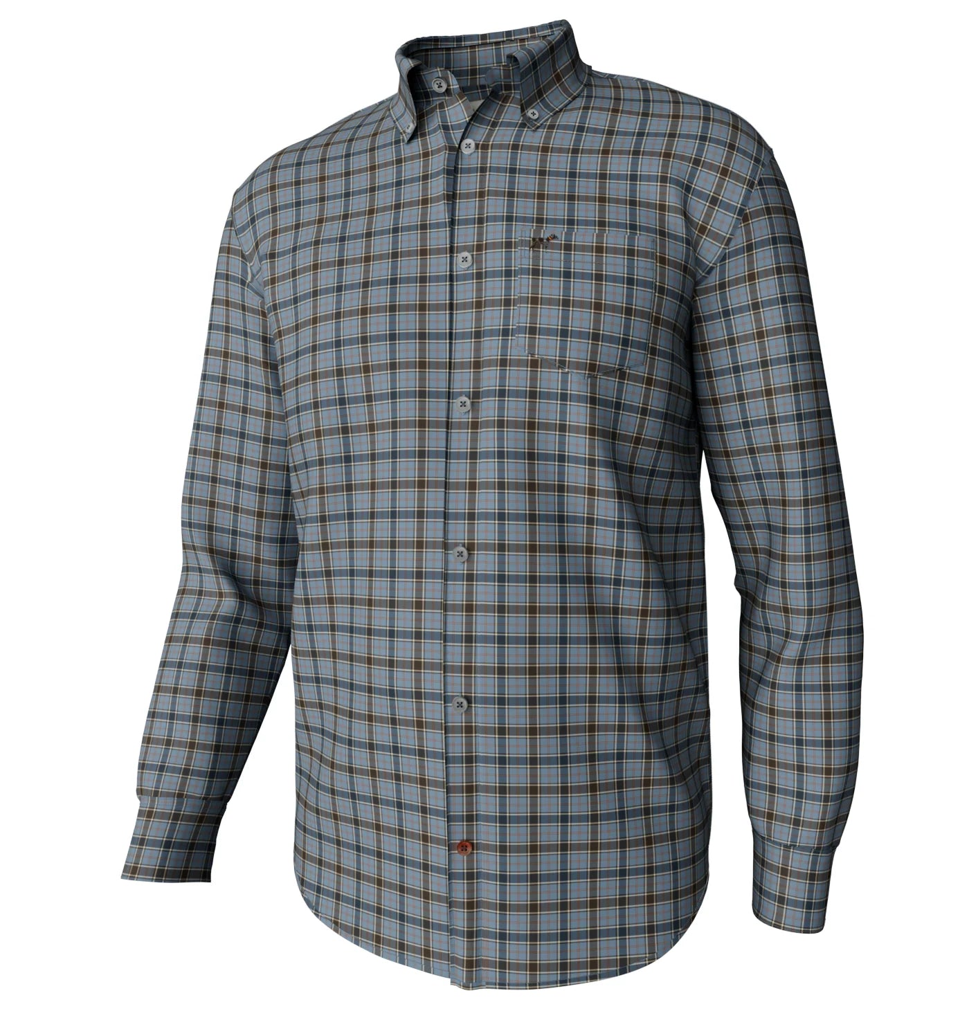 Hadley Vintage Button Down in Wright Mountain Spring Plaid