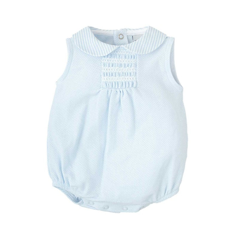 Cotton Knitted Shortie - Sky Blue