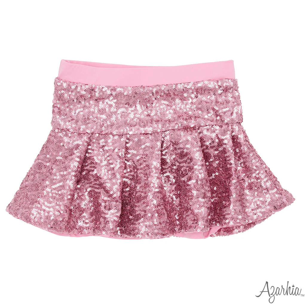 Sequin Sleeve Pink Velvet Sweatshirt - Nutcracker
