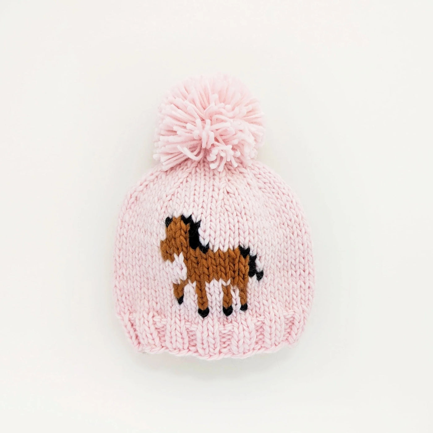 Beanie Hat - Blush Pony