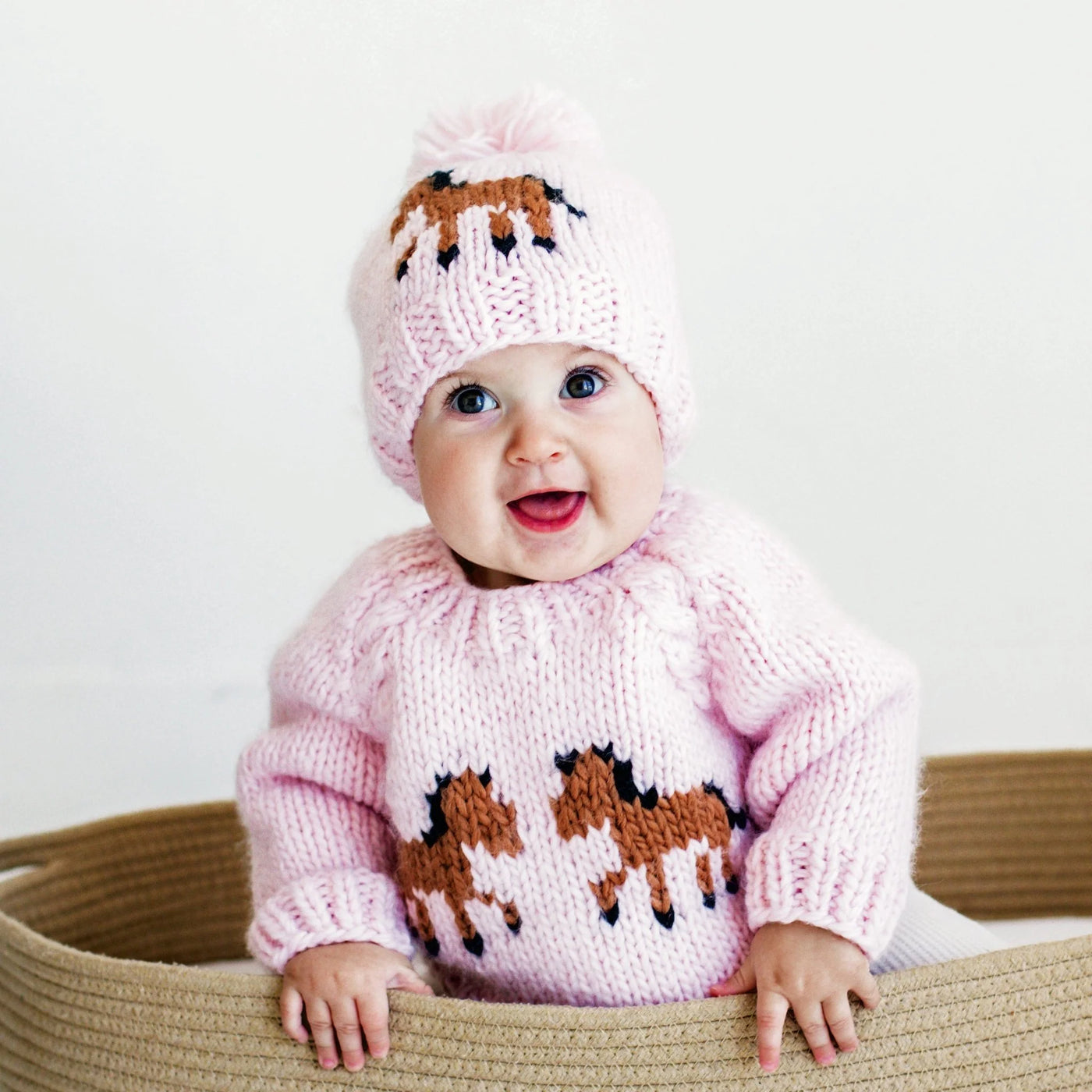 Sweater - Blush Pony