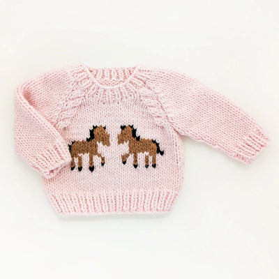 Sweater - Blush Pony