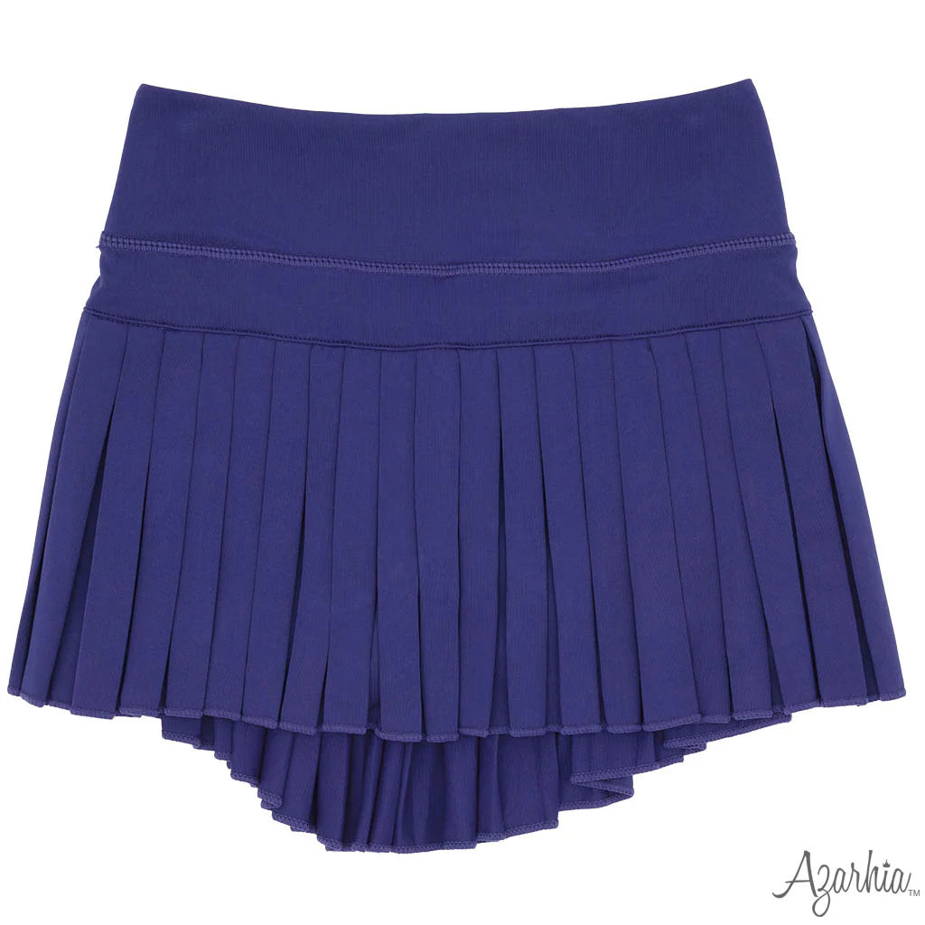 Purple Pleated Skort