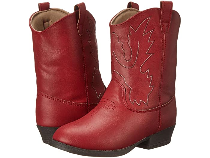 Baby Deer Western Boot - Red