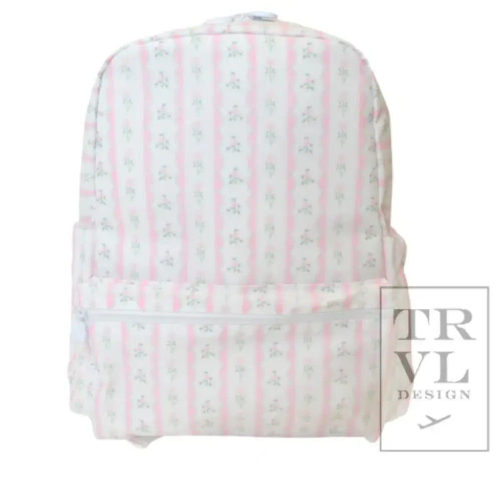 TRVL Backpacker * Ribbon Floral Pink