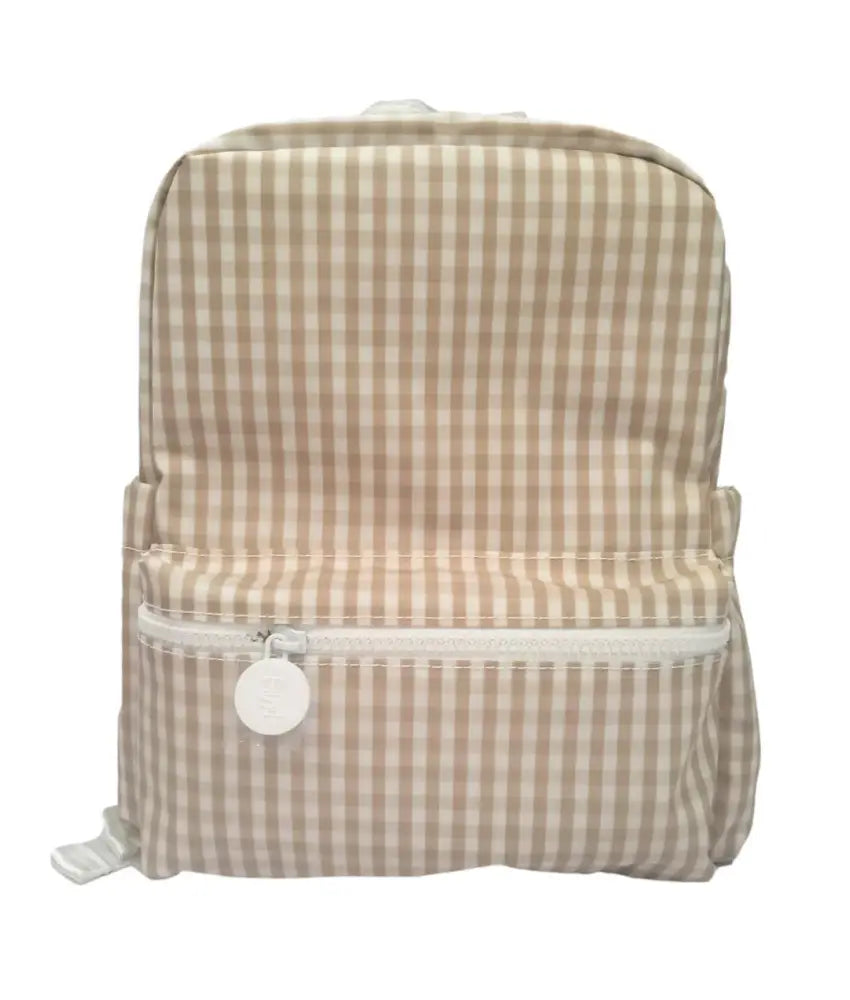 Backpacker - Gingham Khaki