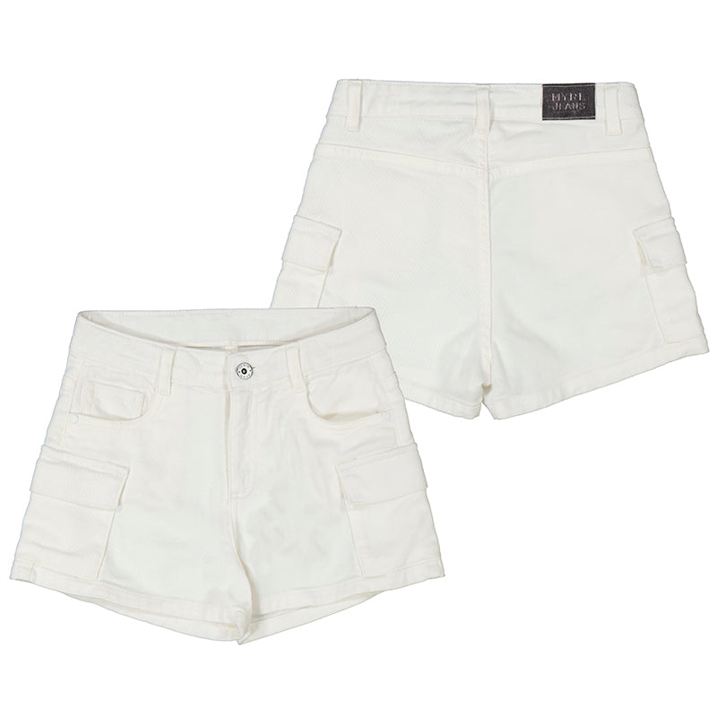 Mayoral Twill Cargo Shorts