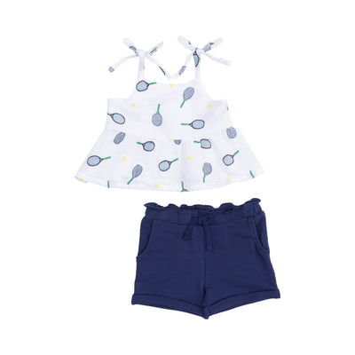 AD SMK Tennis Tank Short Set