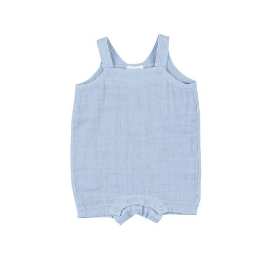 Overall Shortie - Dusty Blue
