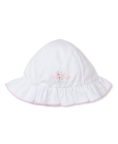 Bloom Spray Embroidered Floppy Hat