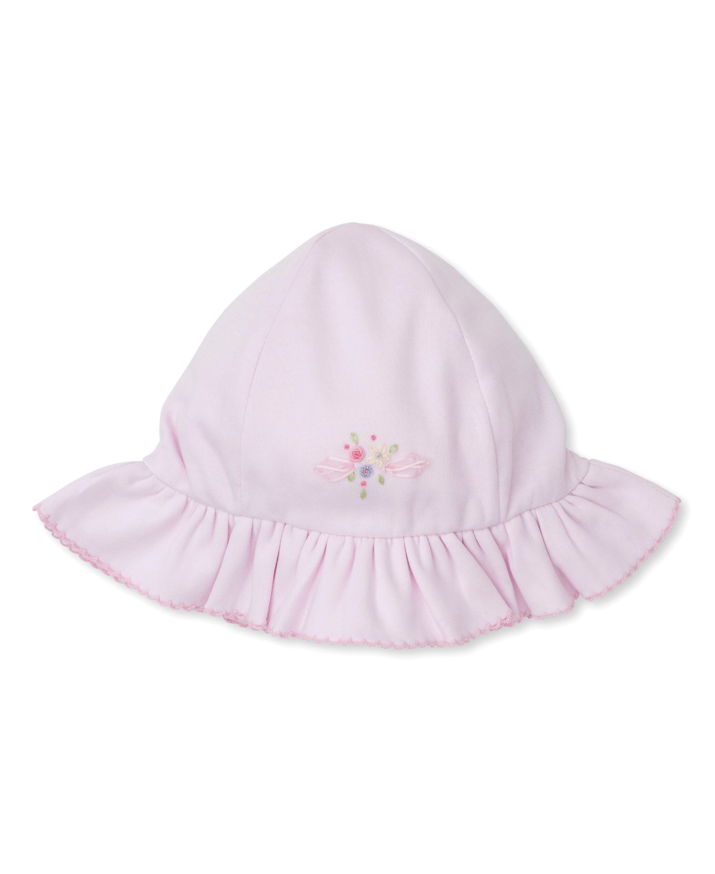 Bloom Spray Embroidered Floppy Hat