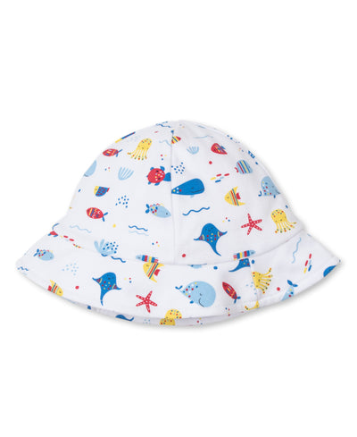 Sea Life Fun Print Sunhat