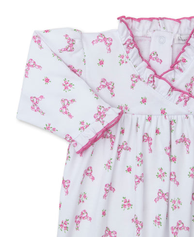 Blooming Bows Print Playsuit