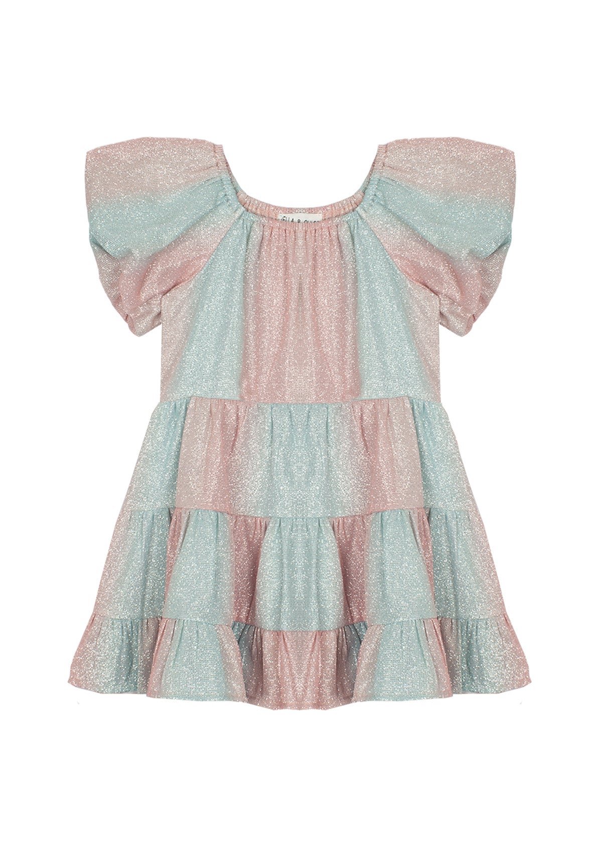 Isobella & Chloe Pink Shimmer Dress