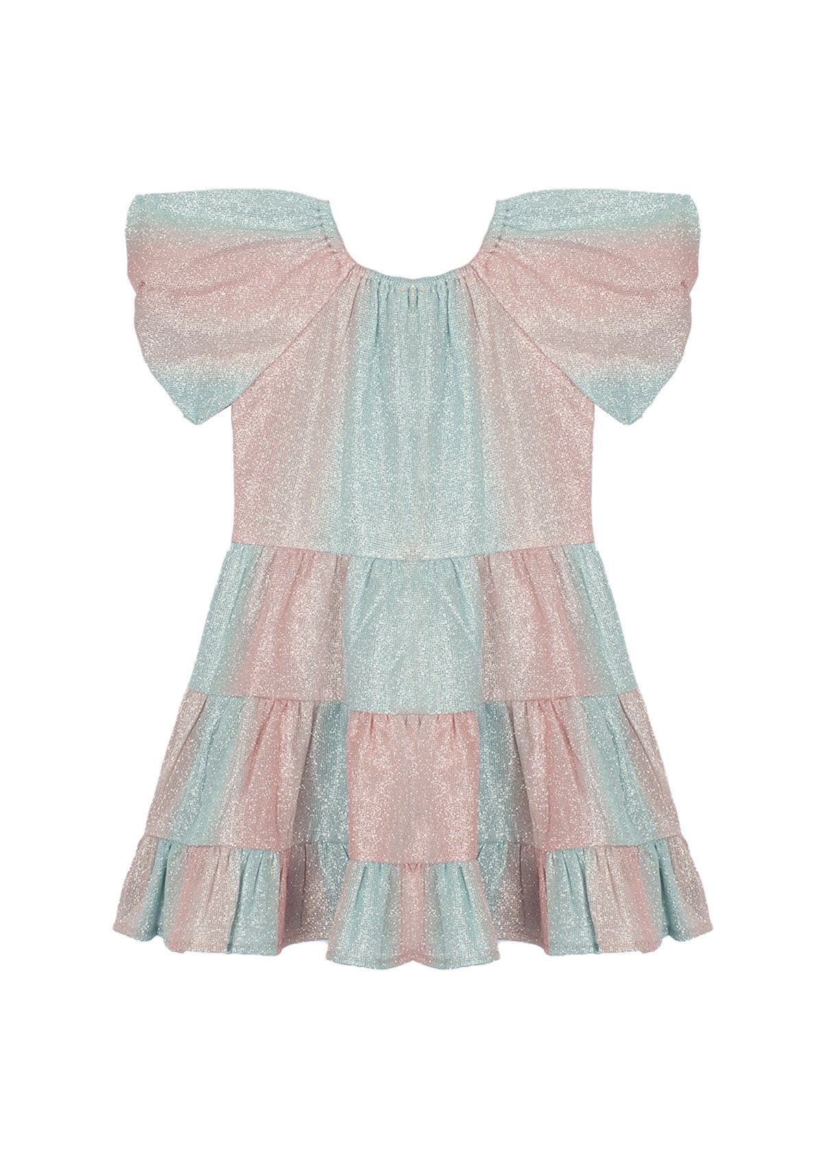 Isobella & Chloe Pink Shimmer Dress