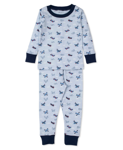 Kissy Sky High Planes Print PJ Set