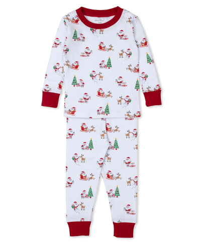 Kissy Christmas Magic Print PJ Set