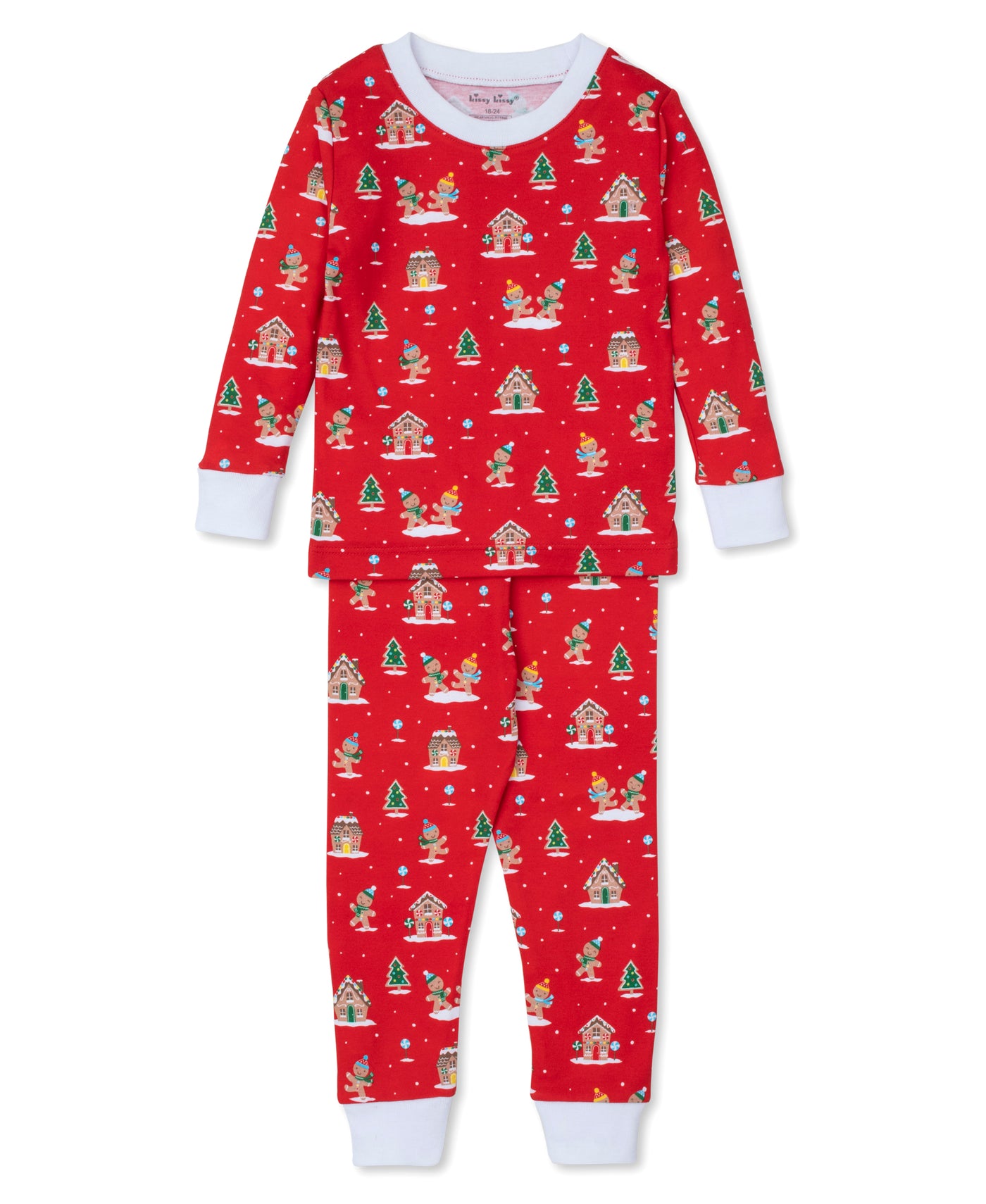 Kissy Gingerbread Joy PJ Set