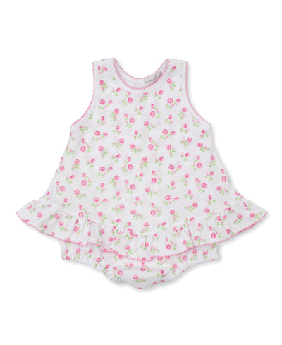 Kissy Rosy Roses Print Bubble