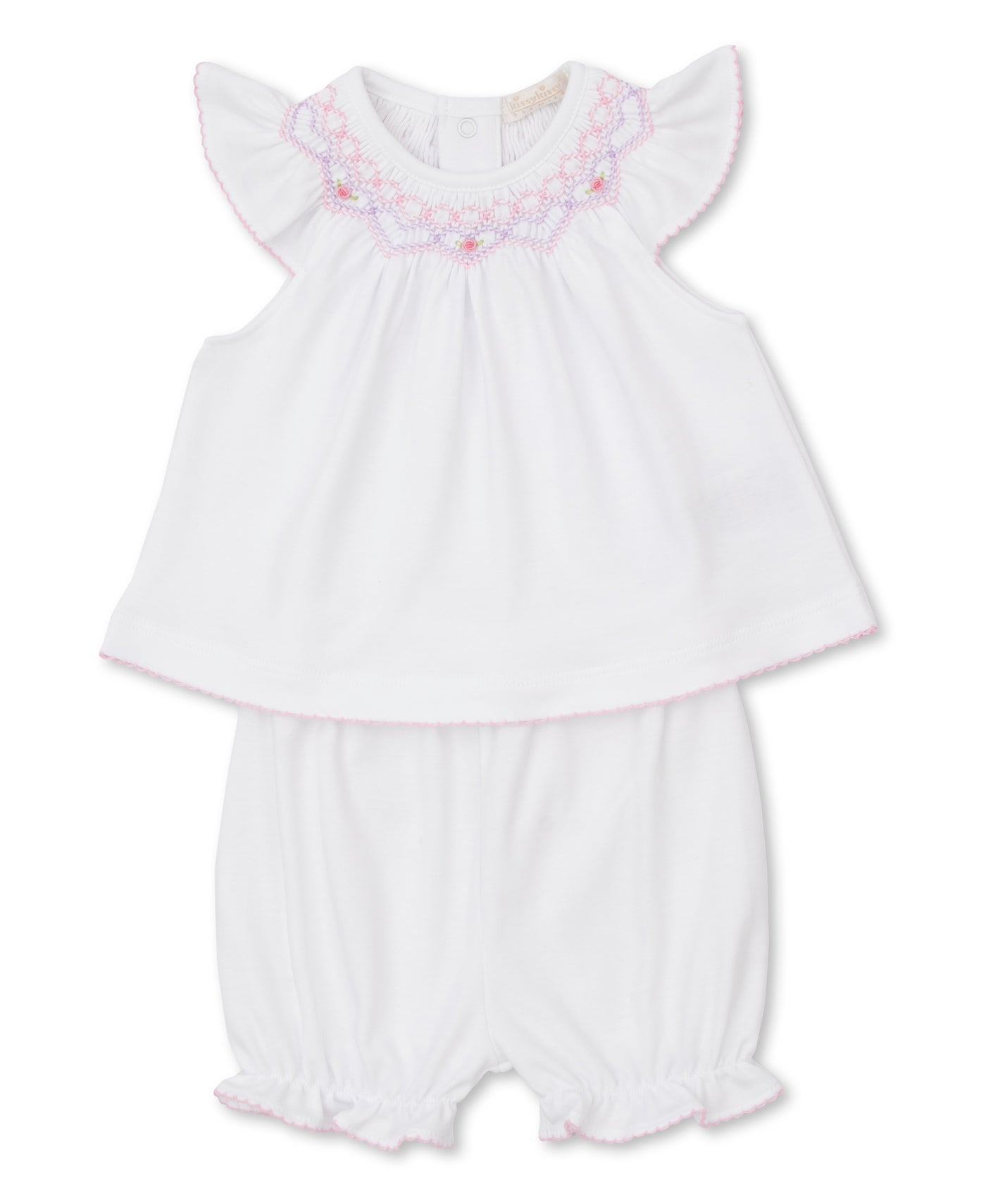 Kissy Summer Bishop Smock Sunsuit Set