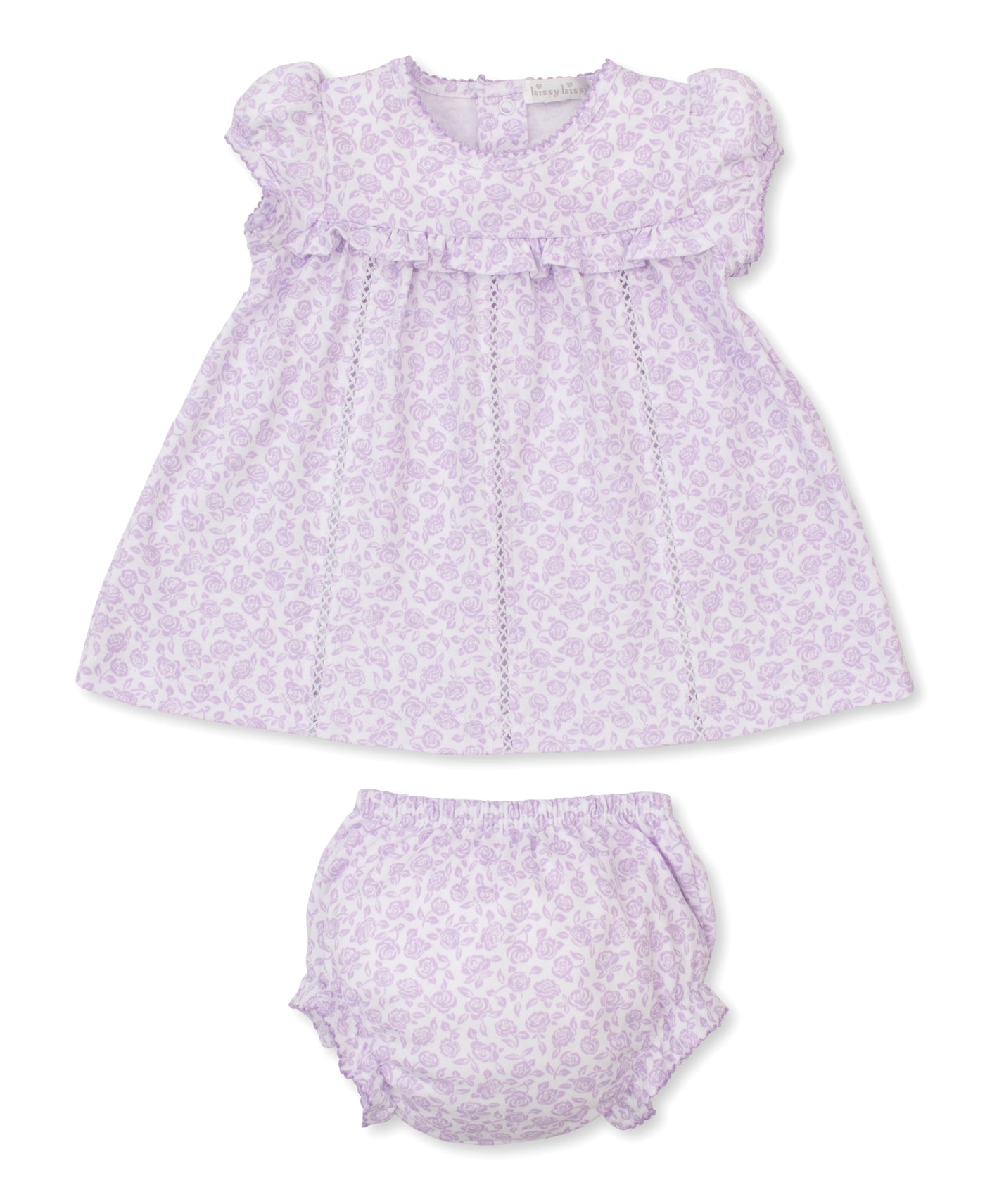 Kissy Summer Gardens Print Dress Set