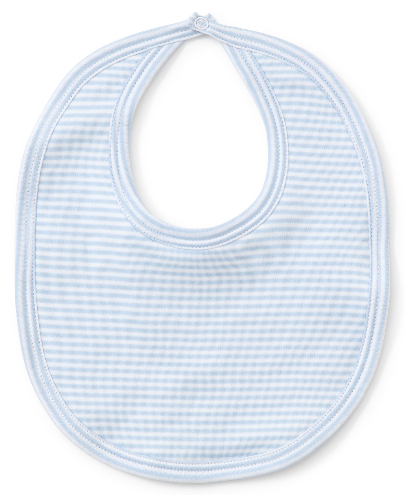 Stripes Bib - Lt Blue