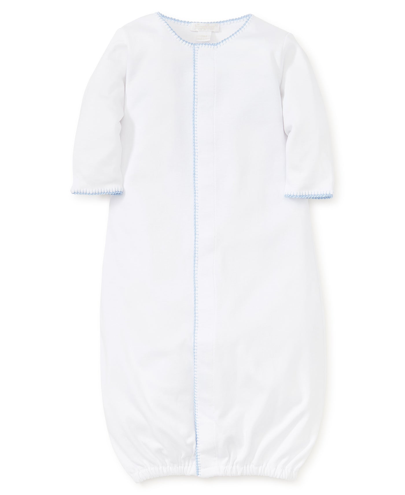 Premier Basics Conv. Gown - White/Lt Blue