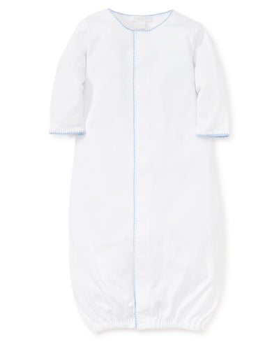 Premier Basics Conv. Gown - White/Lt Blue