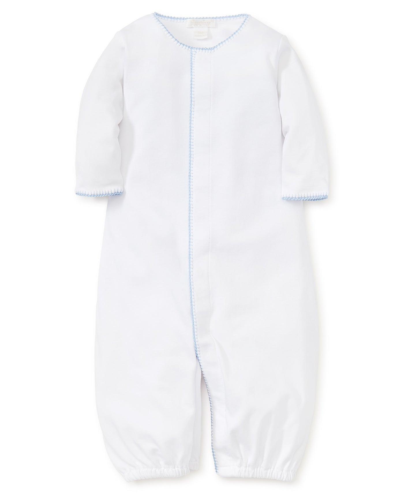 Premier Basics Conv. Gown - White/Lt Blue