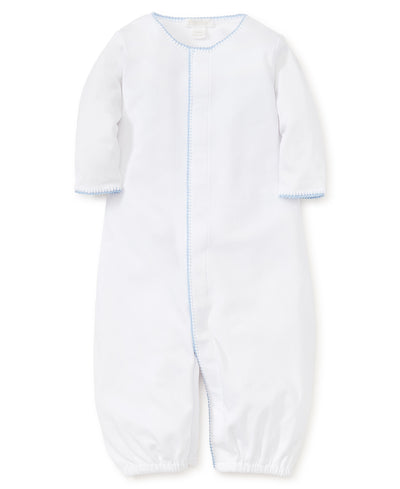 Premier Basics Conv. Gown - White/Lt Blue