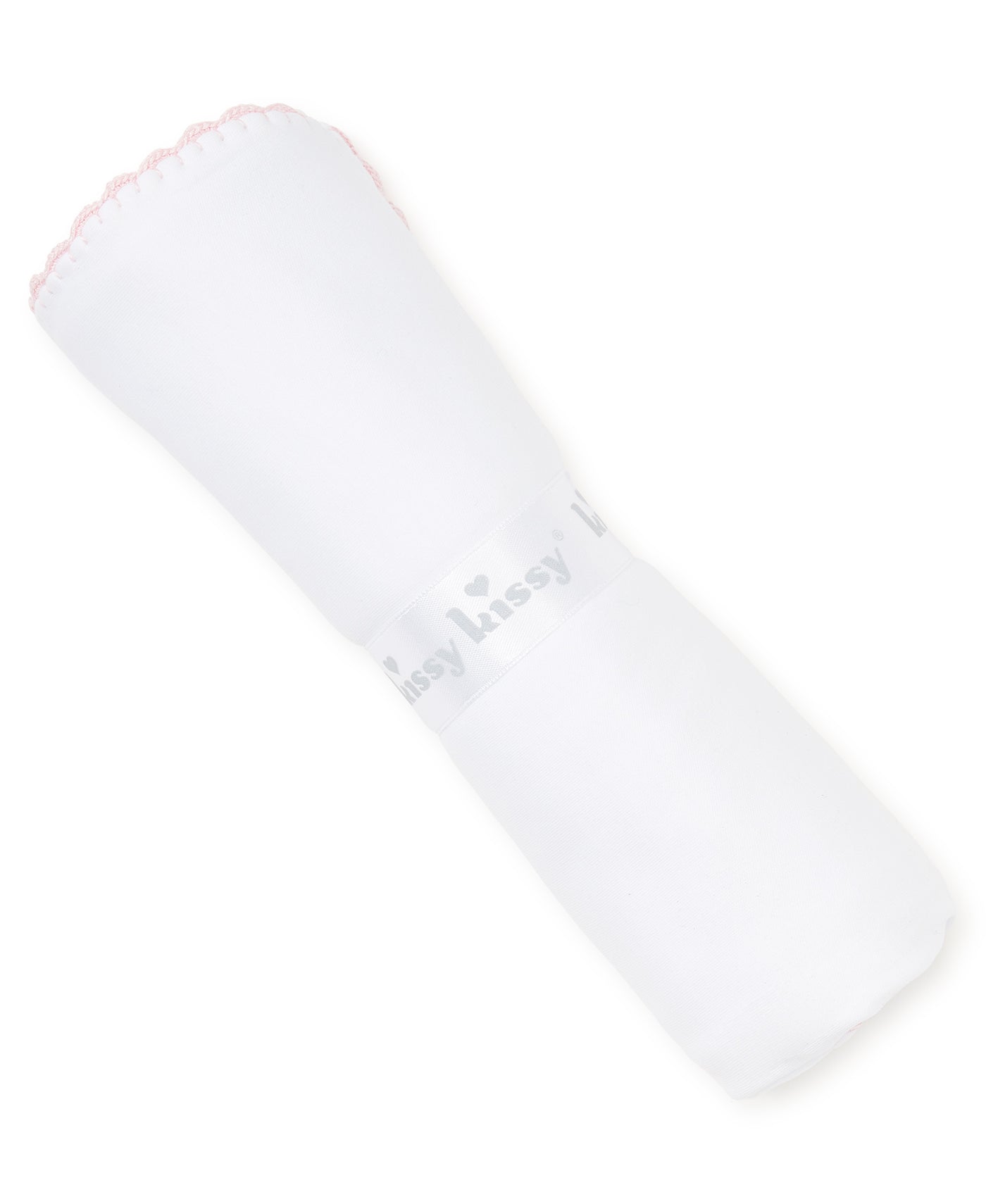Premier Basics Blanket - White/Pink