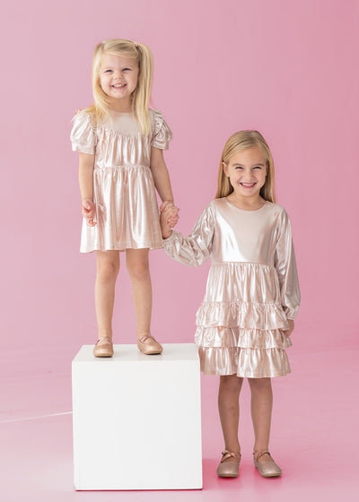 Golden Glow Dress