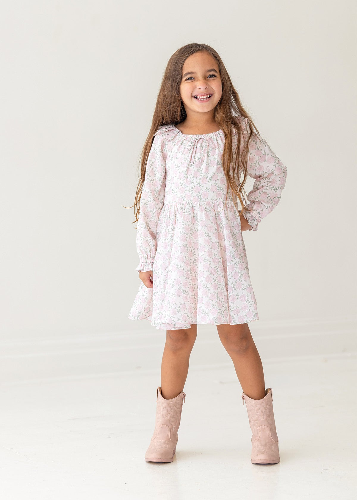 Dewy Rose  Dress