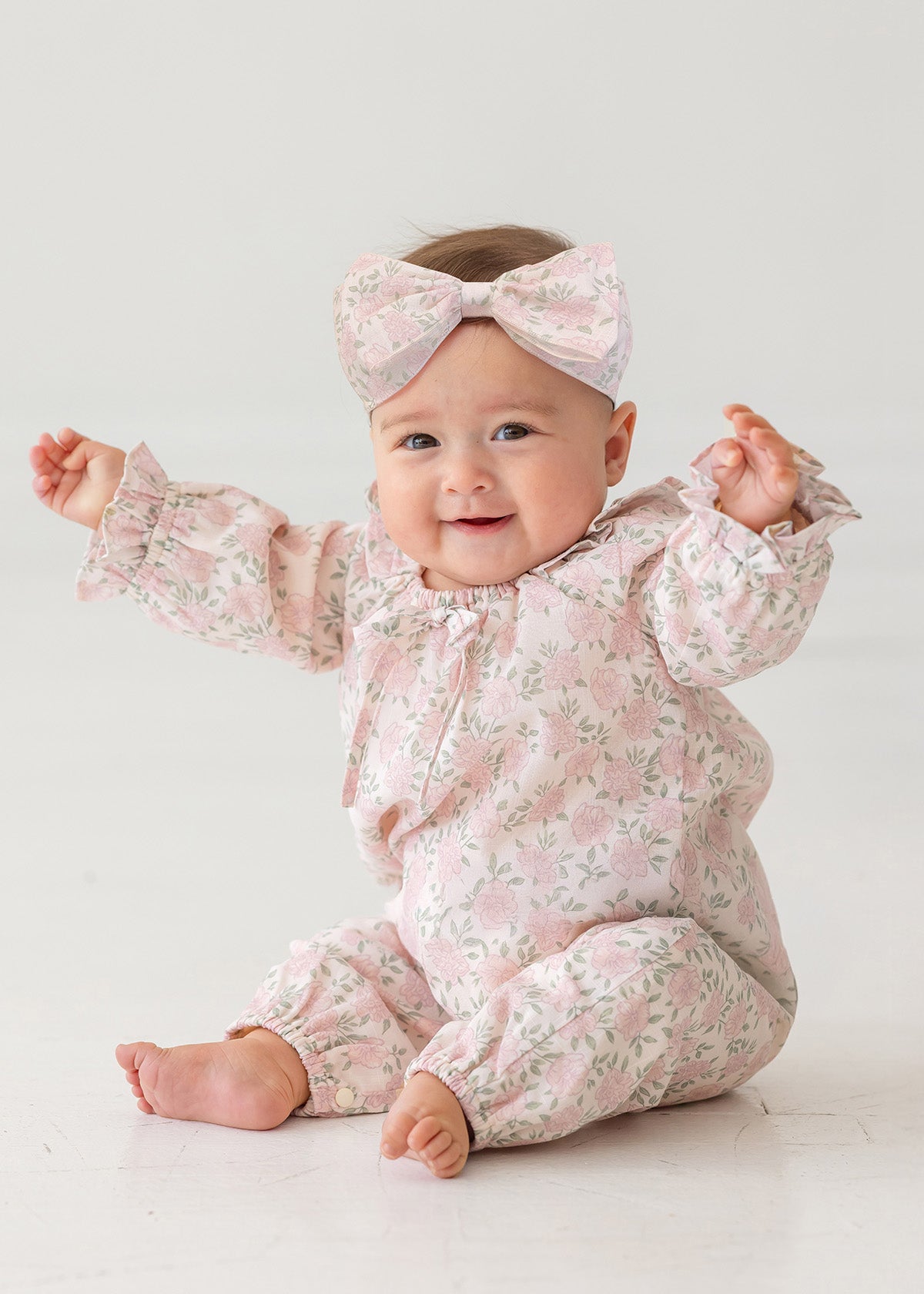 Dewy Rose  Romper