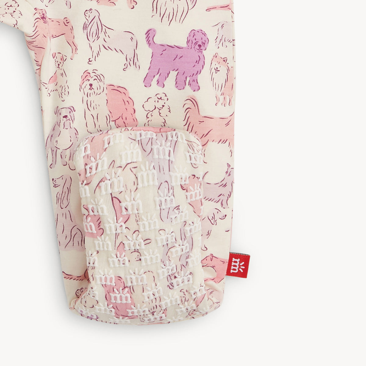 RightFit Footie - It's a Paw-ty Pink