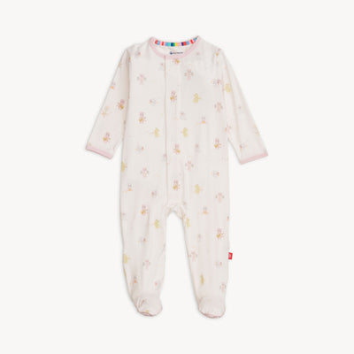 Modal Footie - Baby Beats Pink