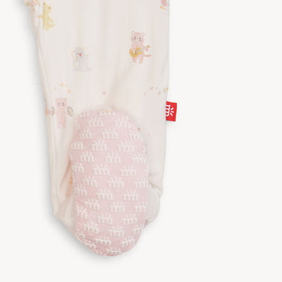 Modal Footie - Baby Beats Pink