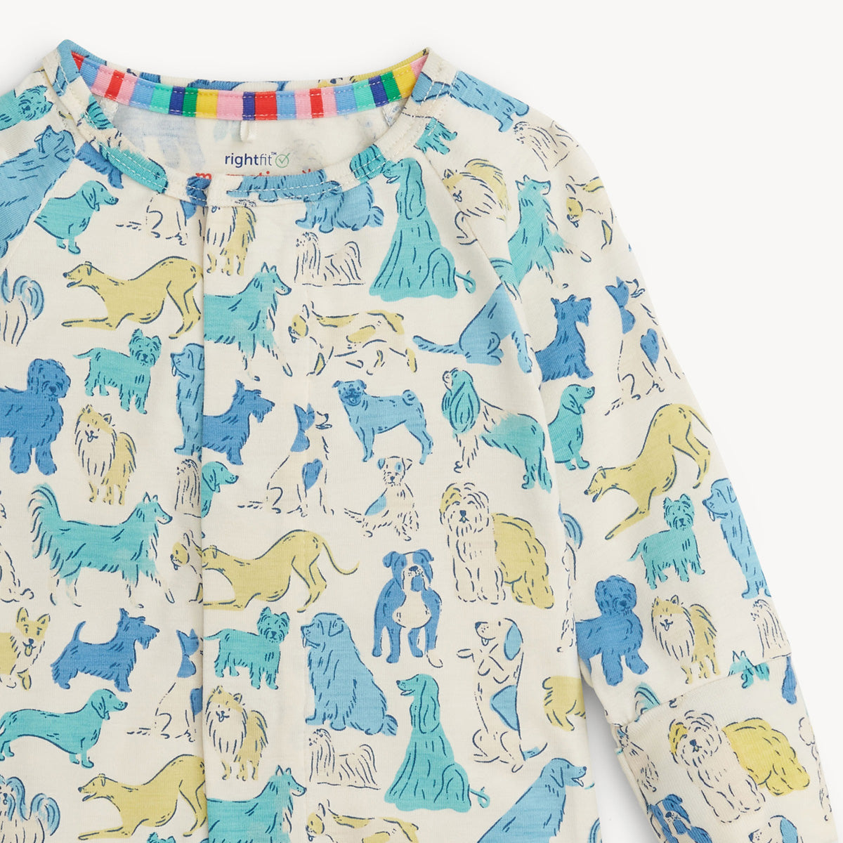 RightFit Convertible Coverall - It's a Paw-ty Blue