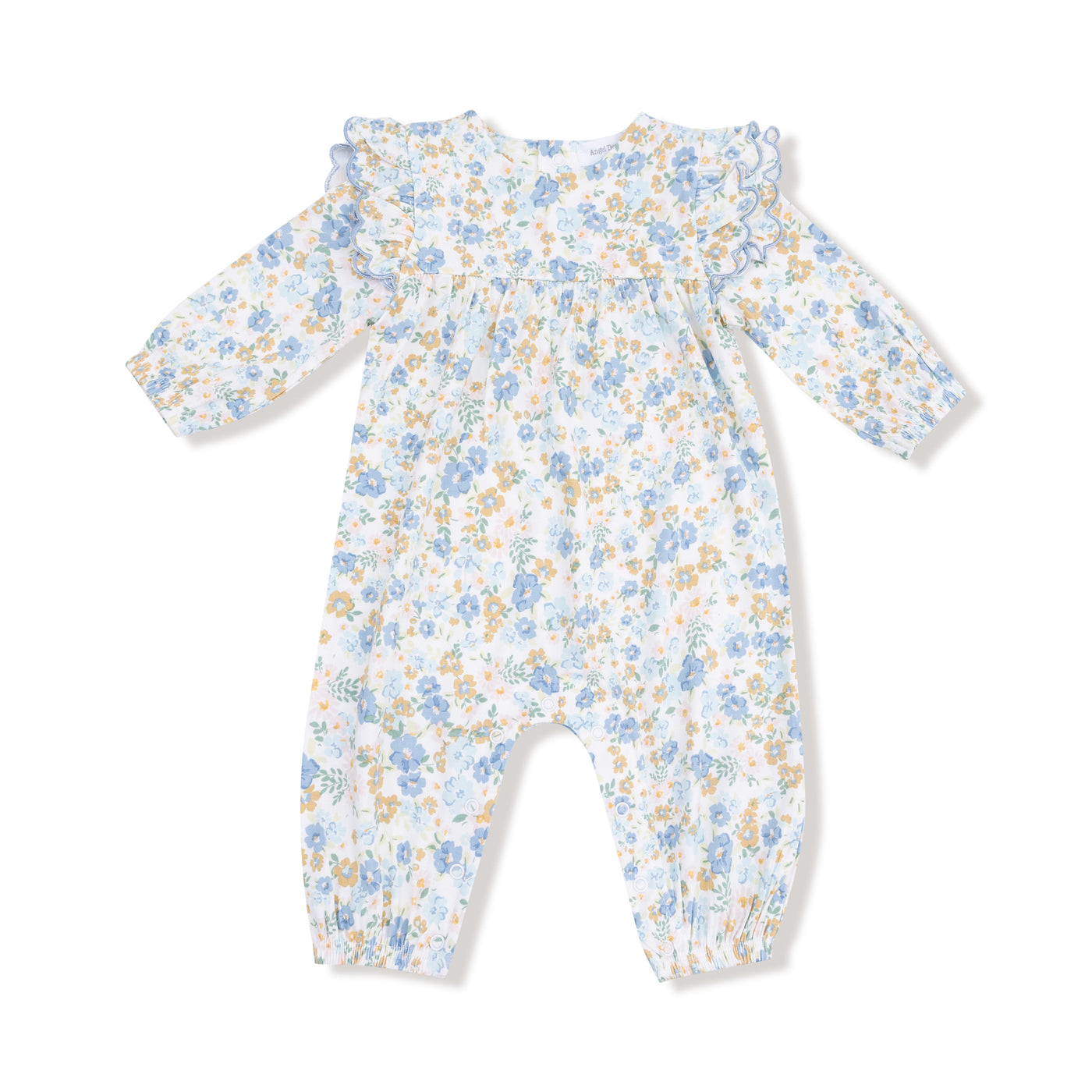 Petal Ruffle Romper - Sweet Rose Calico