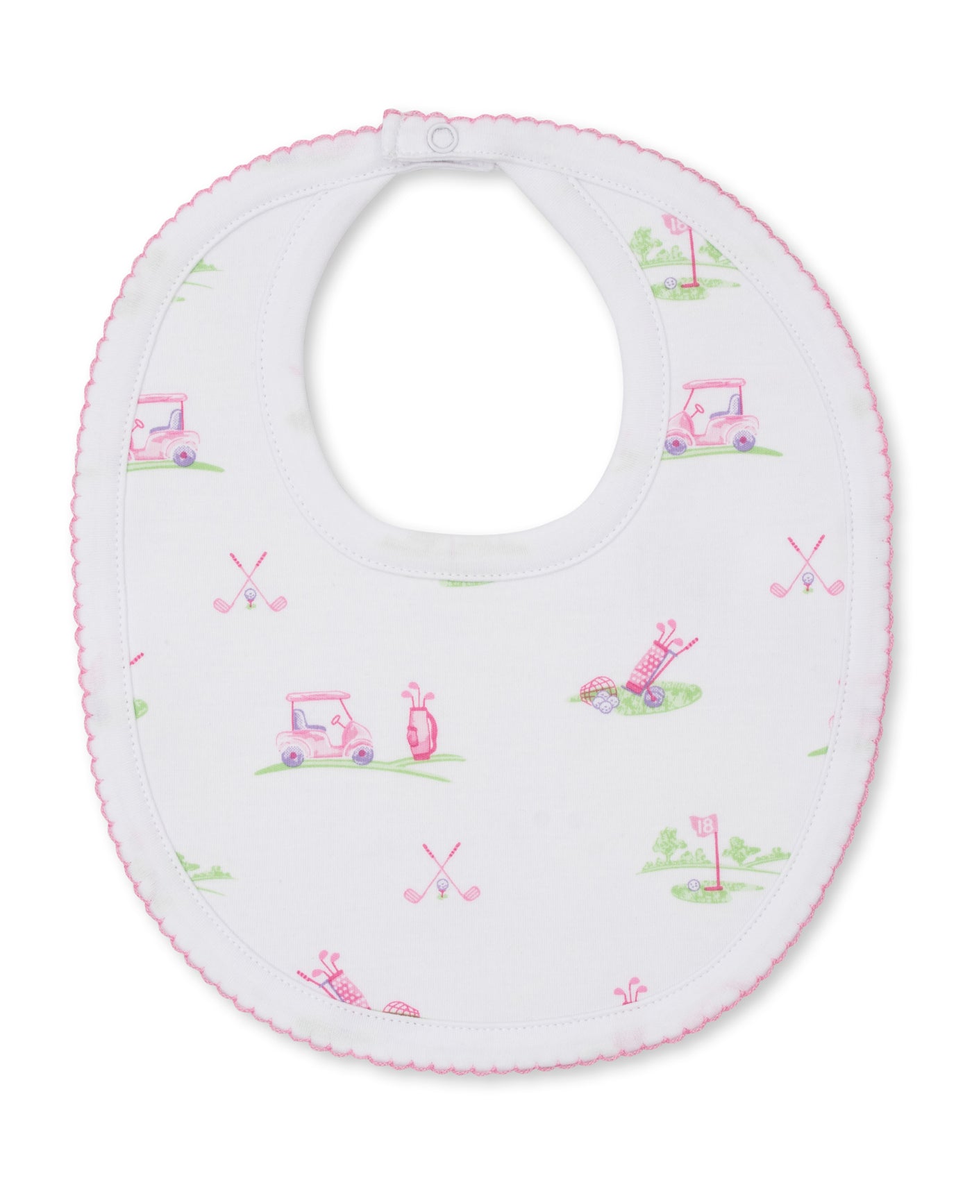 Kissy Fairway Foursome Print Bib