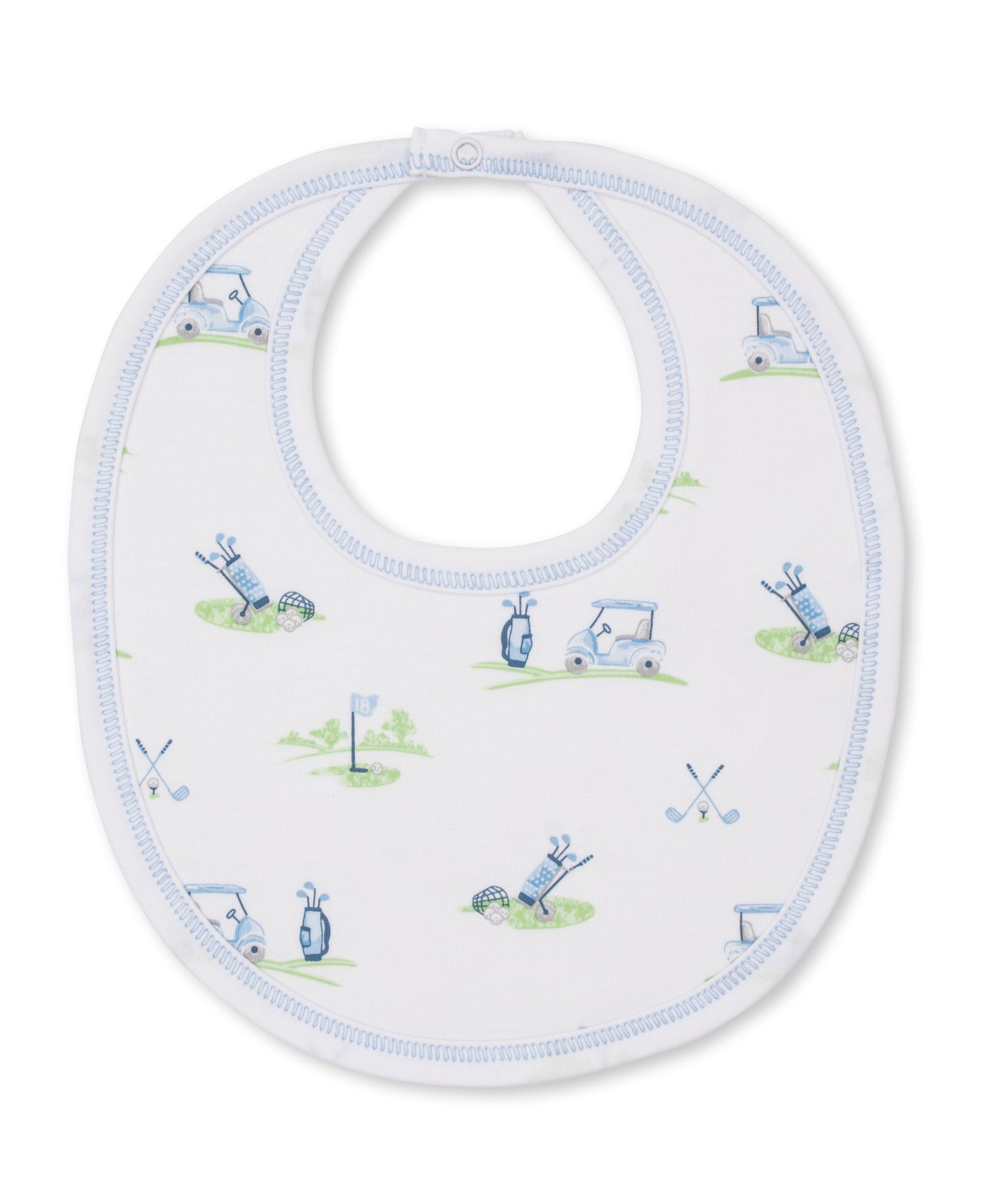 Kissy Fairway Foursome Print Bib