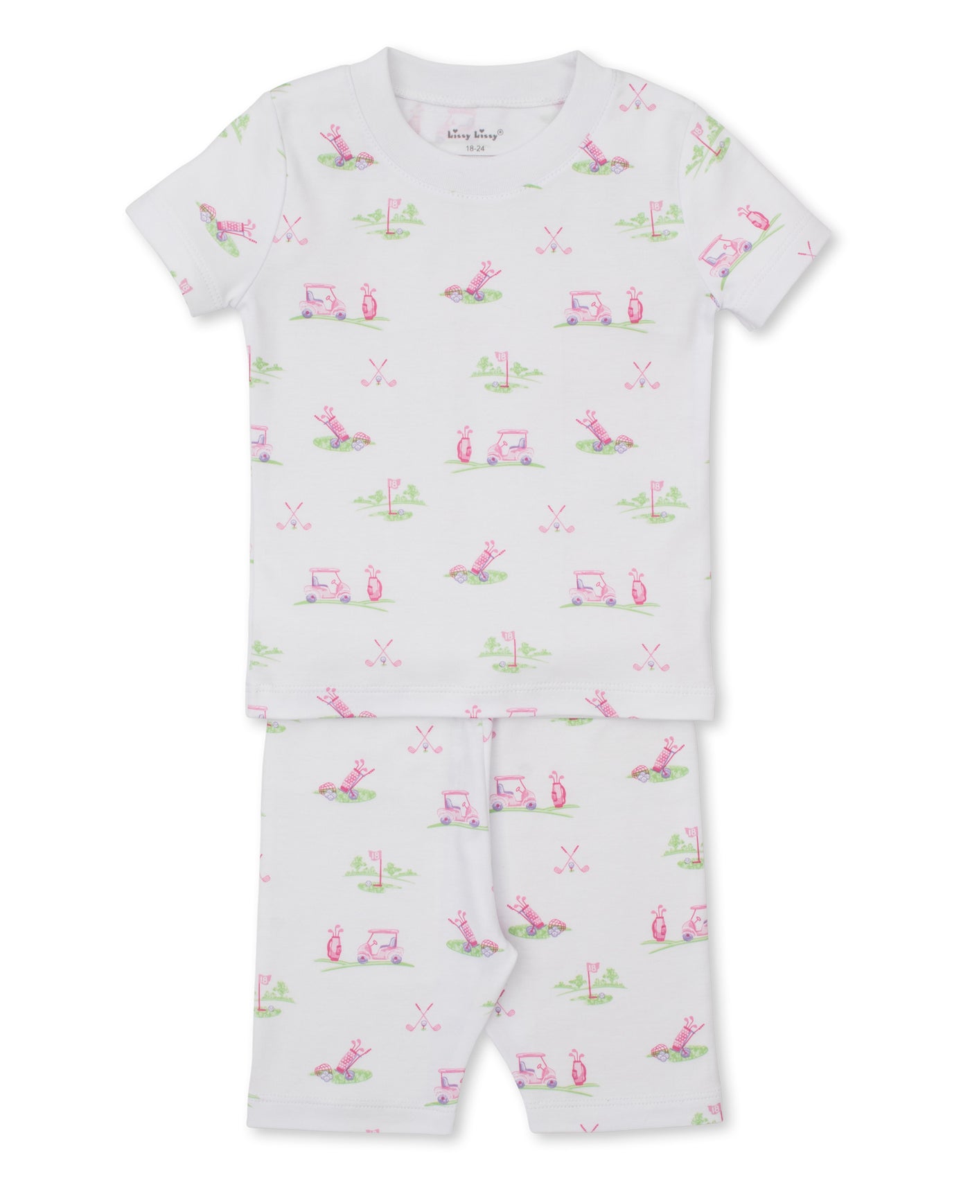 Kissy Fairway Foursome Print PJ Set