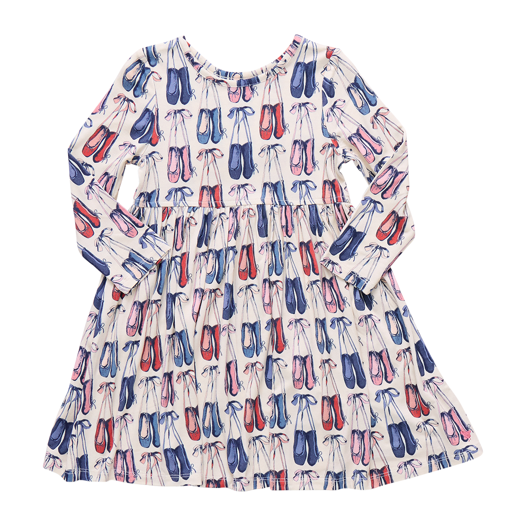 Bamboo Steph Dress - Ballet Slippers