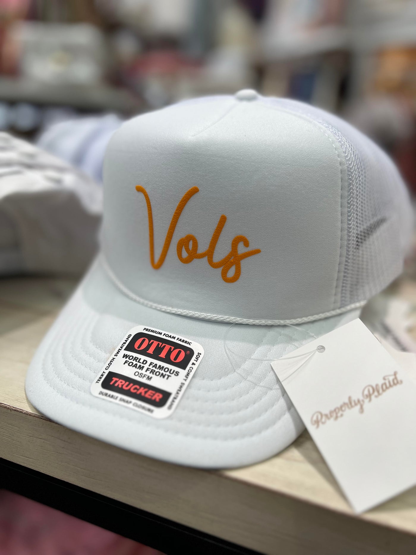 White Vols Trucker Hat