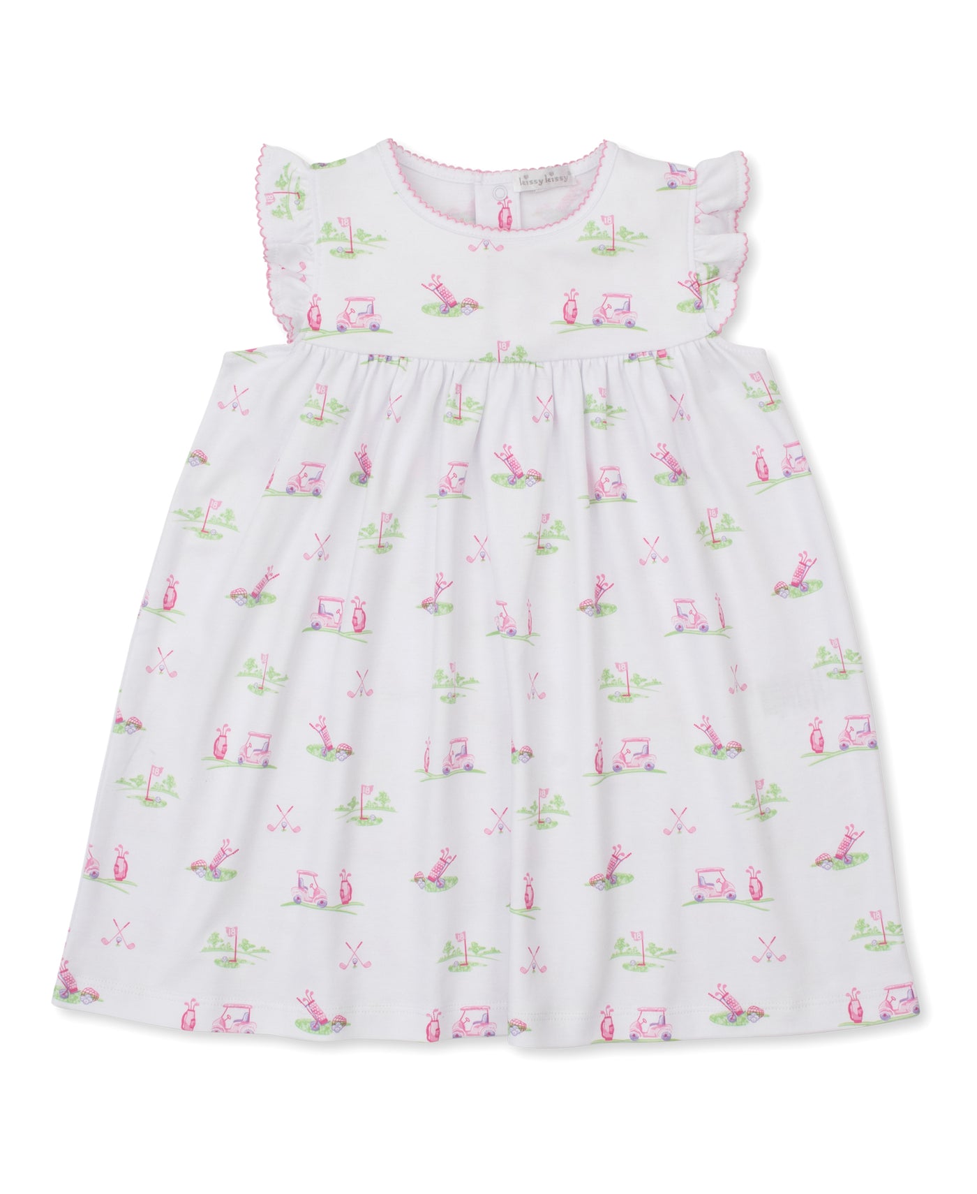 Kissy Fairway Foursome Print Dress