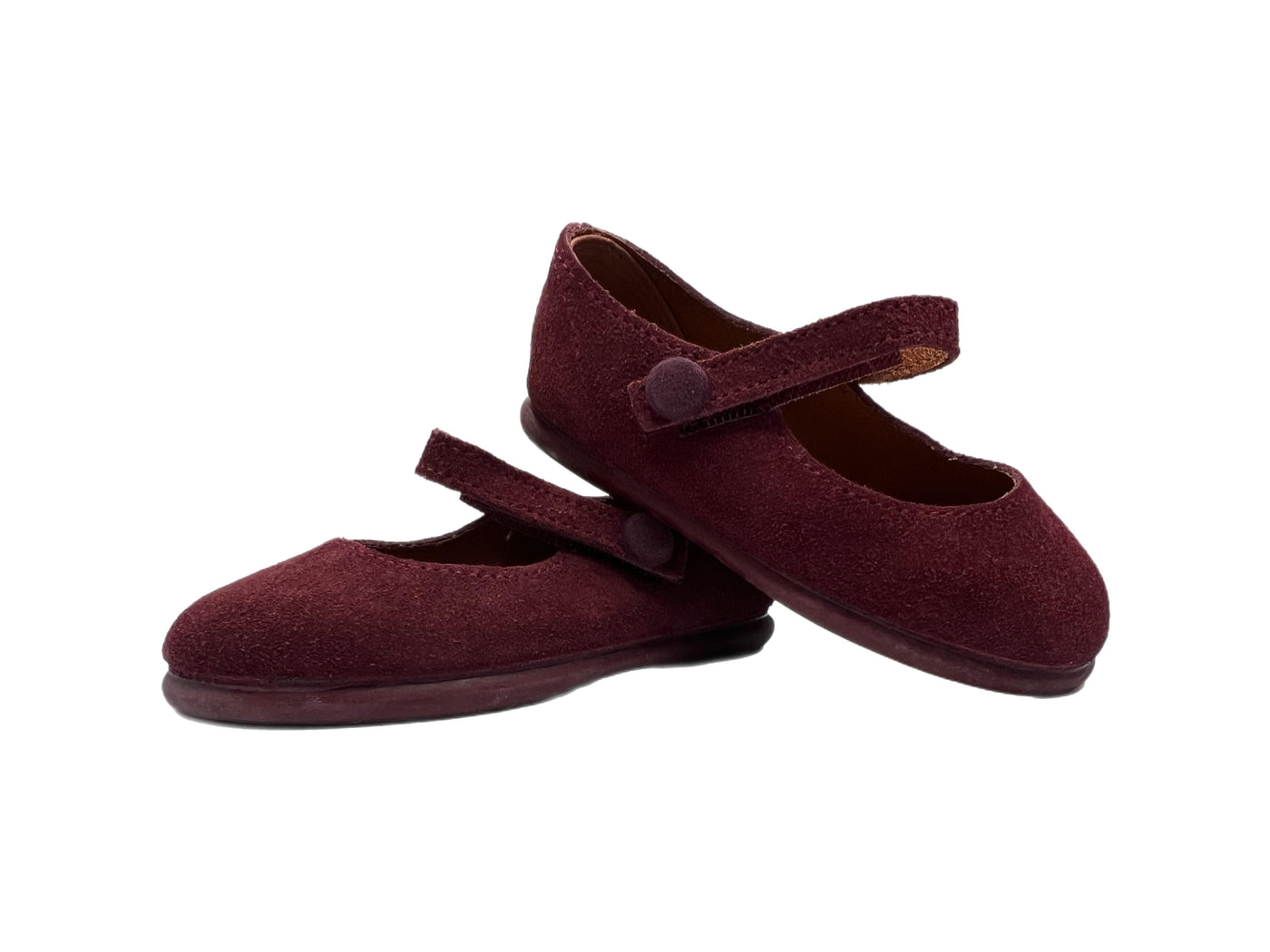 Elephanitito Mary Jane Suede Bordeaux *