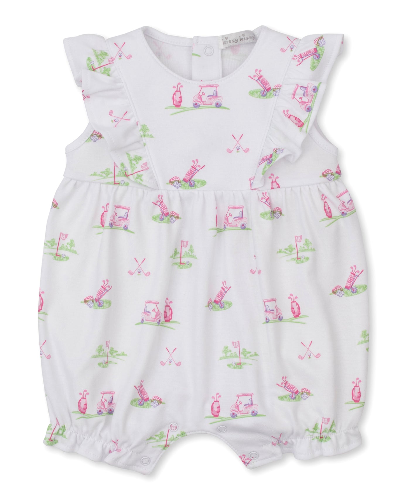 Kissy Fairway Foursome Print Playsuit