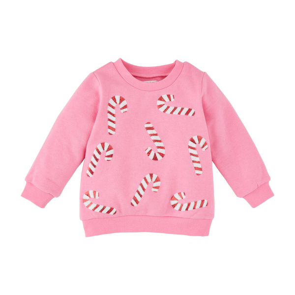 Mudpie Candy Cane Sweatshirt